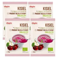 Kisiel - Amylon Kisiel wiśniowy bezglutenowy Zestaw 4 x 30 g Bio - słodycze lub przekąska - miniaturka - grafika 1