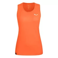 Koszulki i topy damskie - Salewa damski tanktop Sporty Dry W, Blue Fog, 50/44 00-0000027841 - miniaturka - grafika 1