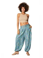 Spodnie damskie - Aller Simplement Spodnie w kolorze turkusowo-niebieskim - miniaturka - grafika 1