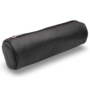 Etui na długopisy Piórnik skórzany tuba futerał Czarny Parker Quality - Piórniki - miniaturka - grafika 1