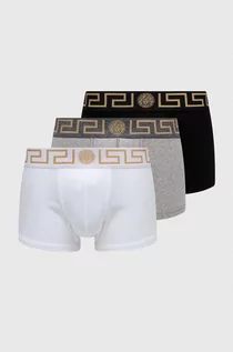 Majtki męskie - Versace bokserki 3-pack męskie kolor biały - grafika 1