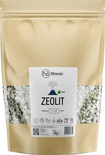 NB Minerals Zeolit Klinoptylolit Kamień ozdobny kwiaty, akwarium, oczka wodne 1-2,5mm - 3kg - Nawozy ogrodnicze - miniaturka - grafika 1