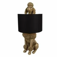 Lampy stojące - Lampa Stołowa Pudel Clayre & Eef - miniaturka - grafika 1
