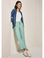 Spodnie damskie - Cecil Spodnie w kolorze miętowym - miniaturka - grafika 1