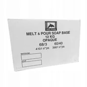 Prace ręczne dla dzieci - Izraelska biała baza mydlana israel soap base HURT 12 kg bazy glicerynowe - miniaturka - grafika 1