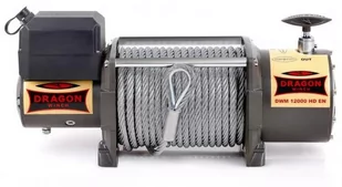 Wyciągarka samochodowa Dragon Winch Maverick DWM 12000 HD EN 24V hamulec dynamiczny, z normą EN 14492-1 z liną stalową 31m (udźwig: 12000 lb/ 5443 kg, silnik: 7,8KM) 55946638 - Wciągarki - miniaturka - grafika 1
