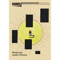 Czasopisma - Kronos 12025 Niepisana nauka Platona - miniaturka - grafika 1
