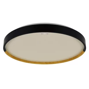 Plafon natynkowy Farna 04156 Ideus LED 24W do łazienki czarny dębowy - Lampy sufitowe - miniaturka - grafika 1