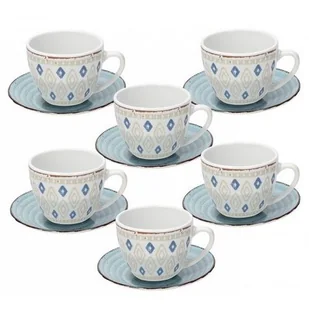 TOGNANA Zestaw filiżanek TOGNANA Casablanca 90 ml 12 elementów) - Filiżanki - miniaturka - grafika 1