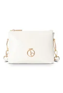 Torebki damskie - Trzykomorowa listonoszka NOBO croco - Nobo - miniaturka - grafika 1