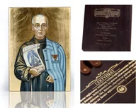 Ikony i obrazy sakralne - Ikona religijna Święty Maksymilian Kolbe - miniaturka - grafika 1