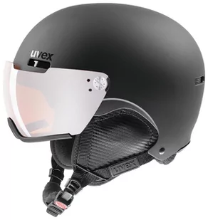 Uvex Hlmt 500 Visor kask narciarski, czarny, 55-59 cm 5662132005 - Kaski narciarskie - miniaturka - grafika 1