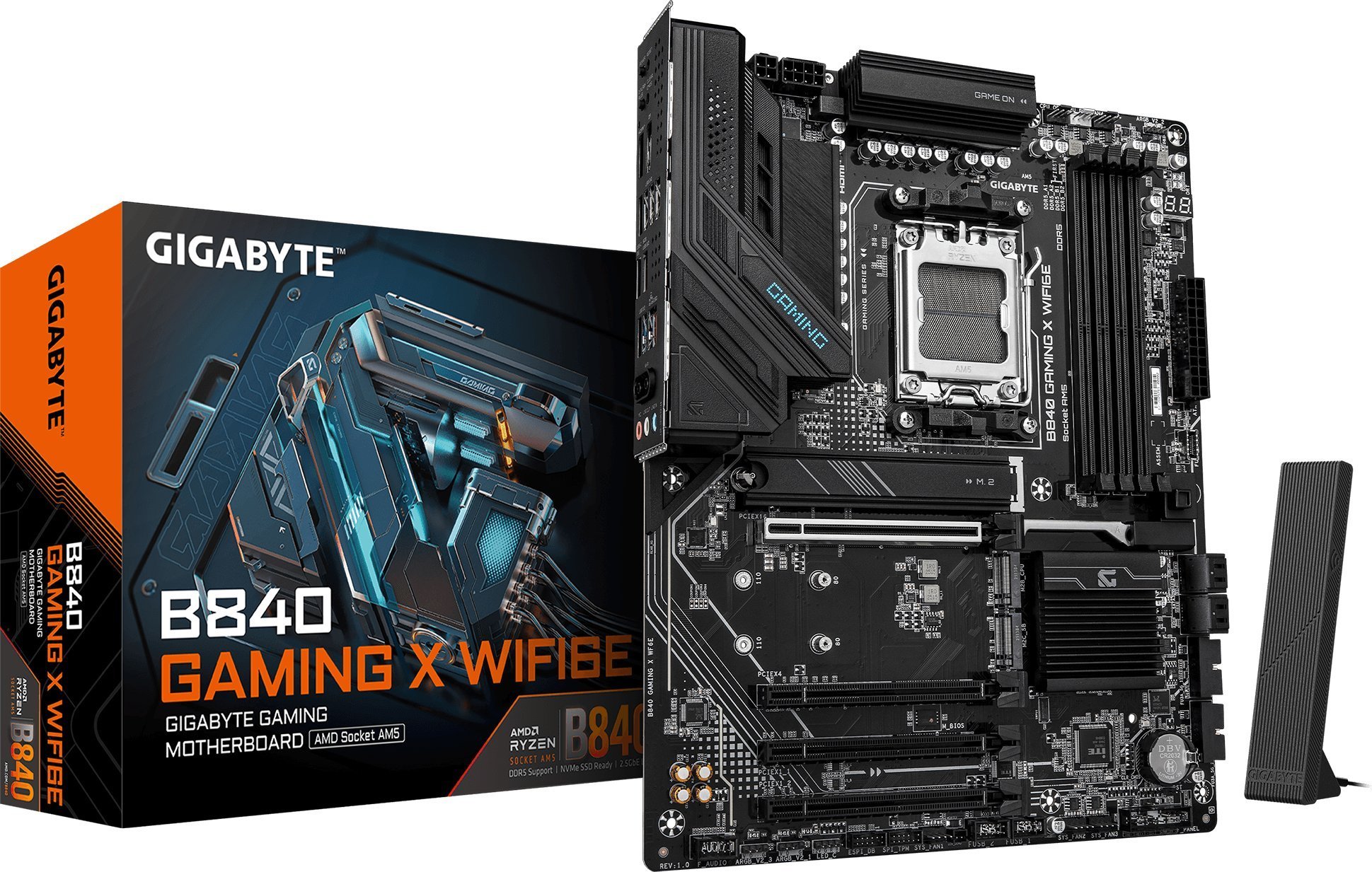 GIGABYTE B840 GAMING X WF6E
