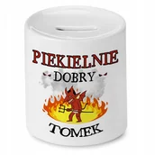 Skarbonki - Skarbonka 330 ml Dla Matyldy Córki Dziecka Prezent z Nadrukiem ze Zdjęciem + Opakowanie na prezent (wzór 03) - miniaturka - grafika 1