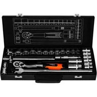 Zestawy narzędziowe - NEO-TOOLS Zestaw zestaw nasadek 1/2&quot; 25 elementów 08 674 (08-674) - miniaturka - grafika 1