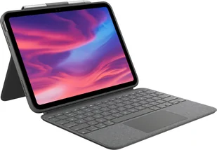 LOGITECH Combo Touch for iPad 10th gen - OXFORD GREY - FR - CENTRAL 920-011436 - Akcesoria do tabletów i e-booków - miniaturka - grafika 1