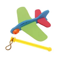 Figurki dekoracyjne - Samolot-proca SKY HOPPER, zielony, czerwony, niebieski - miniaturka - grafika 1