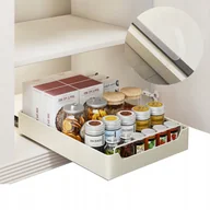 Meble modułowe i akcesoria - WYSUWANY ORGANIZER NA PRZYPRAWY SZUFLADA Ecru KUCHENNY DO SZAFKI 40 CM [ORGANIZER103] - miniaturka - grafika 1