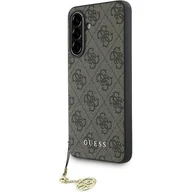 Etui i futerały do telefonów - Guess Etui 4G Charms Collection do Galaxy A36 5G, brązowe - miniaturka - grafika 1