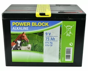 Kerbl Bateria alkaiczna do elektryzatora 9V 75Ah - Akcesoria jeździeckie - miniaturka - grafika 1