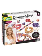 Zabawki kreatywne - LENA Zestaw do majsterkowania "Diamond Shop" - 8+ - miniaturka - grafika 1