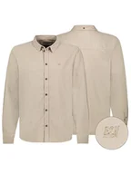 Koszule męskie - Eight2Nine Koszula sztruksowa w kolorze beżowym - miniaturka - grafika 1