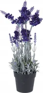 Sztuczne kwiaty - Sztuczna lawenda w doniczce, 40 cm - miniaturka - grafika 1
