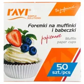 Formy do ciast - Foremki Na Muffinki Papilotki Do Babeczek 50 Szt - miniaturka - grafika 1