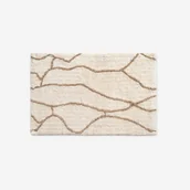 Dywany - Tapete de algodão lavável BERBERI Natalia 160x230 cm bege e camel Design orgânico e sustentável - miniaturka - grafika 1