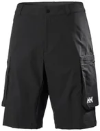 Spodenki męskie - Spodenki męskie Helly Hansen  Move QD Shorts Black L - miniaturka - grafika 1