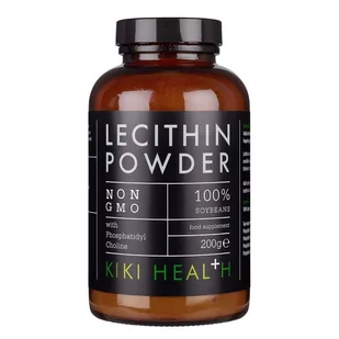 KIKI HEALTH Lecytyna bez GMO w proszku (200g) KIKI - Układ nerwowy - miniaturka - grafika 1
