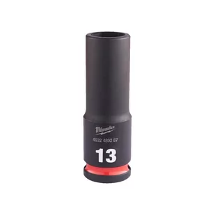Milwaukee nasadka udarowa 13 mm 3/8" 6-kątna Shockwave długa metryczna 4932480287 - Klucze i nasadki - miniaturka - grafika 1