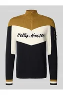 Swetry męskie - Sweter o kroju slim fit z efektem dzianiny model Apres - Helly Hansen - miniaturka - grafika 1