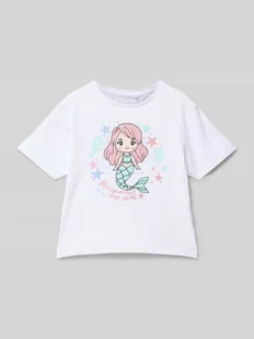 T-shirt z nadrukowanym motywem - Koszulki dla dziewczynek - miniaturka - grafika 1