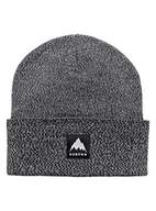 Czapki damskie - Burton Męska czapka z recyklingu Kactusbunch Tall Beanie, True Black/Stout White Marl, jeden rozmiar - miniaturka - grafika 1