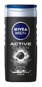 Żele pod prysznic dla mężczyzn - Nivea Żel pod prysznic Men Active Clean 250 ml - miniaturka - grafika 1