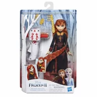 Lalki dla dziewczynek - Kraina Lodu 2 Lalka z lokówką - Anna Hasbro - miniaturka - grafika 1