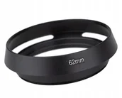Akcesoria fotograficzne - Osłona przeciwsłoneczna 62mm [METAL] metalowa PS - miniaturka - grafika 1