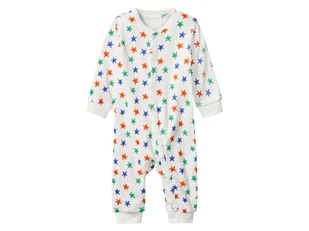 Lupilu Pajacyk niemowlęcy z biobawełny Biały 62-68 - Pajacyki dla niemowląt - miniaturka - grafika 1