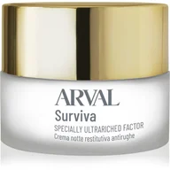 Kremy do twarzy - Arval Surviva Specially Ultrariched Factor odnawiający krem na noc przeciw zmarszczkom 50 ml - miniaturka - grafika 1