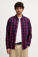 Koszule męskie - Pepe Jeans koszula bawełniana męska kolor granatowy regular z kołnierzykiem klasycznym PM3090839 - miniaturka - grafika 1