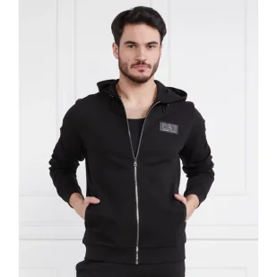 EA7 Bluza | Regular Fit - Bluzy męskie - miniaturka - grafika 1
