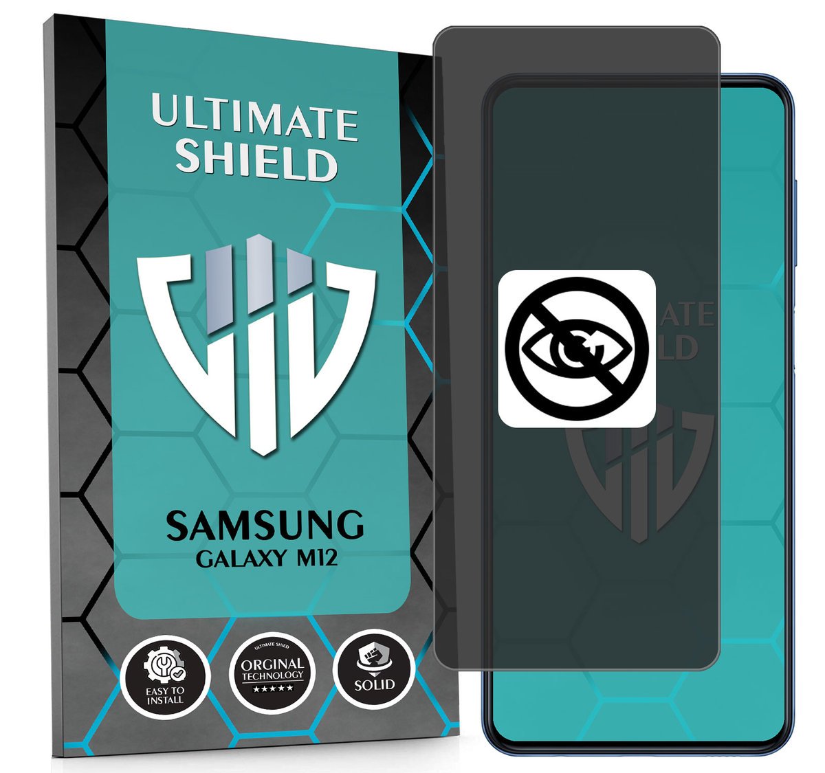 NAJLEPSZA FOLIA 5D ANTYSZPIEGOWSKA DO SAMSUNG GALAXY M12 HYDROŻELOWA MATOWA