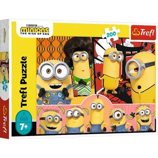 Trefl Puzzle 200 Minionki w akcji - Puzzle - miniaturka - grafika 3