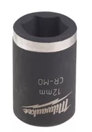 Klucze i nasadki - MILWAUKEE NASADKA UDAROWA 3/8" 12mm SHOCKWAVE - miniaturka - grafika 1