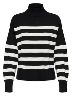 ONLY Sweter w kolorze czarnym - Swetry damskie - miniaturka - grafika 1