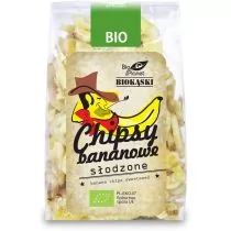 Bio Planet seria BIOKĄSKI CHIPSY BANANOWE SŁODZONE BIO 150 g - Bakalie - miniaturka - grafika 1