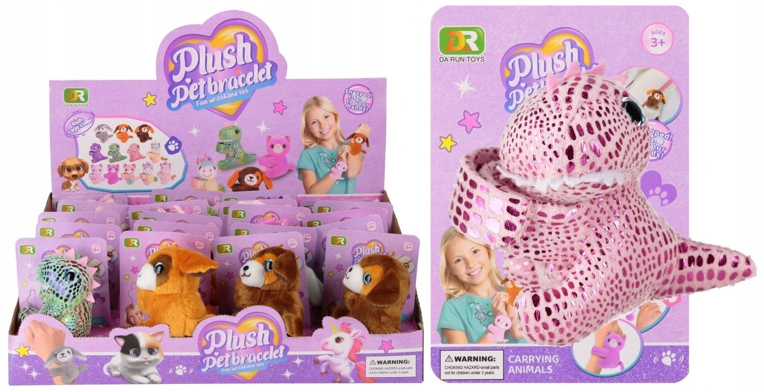 BRANSOLETKA PLUSZ ZWIERZ 9X13X5 MC D20/120/240