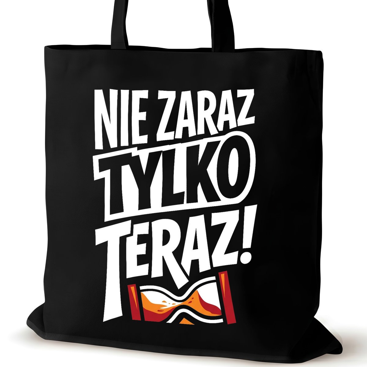 Torba bawełniana dla VIRAL na ramię czarna śmieszna prezent zakupowa