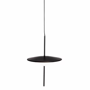 Minimalistyczna lampa wisząca P0554 Maxlight LED 12W 3000K dysk czarny - Lampy sufitowe - miniaturka - grafika 1
